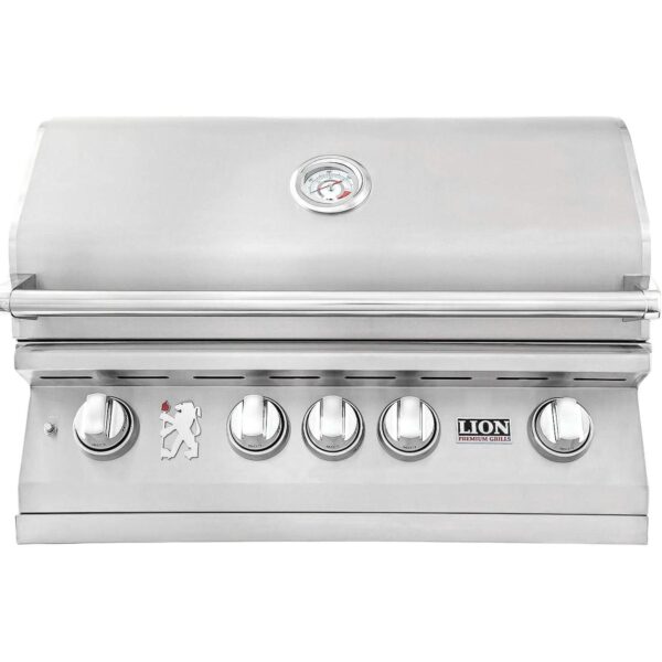 LION L75000 32-INCH STAINLESS STEEL BUILT-IN NATURAL GAS GRILL