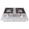 LION DROP-IN STAINLESS STEEL DOUBLE SIDE PROPANE GAS BURNER